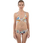 Pet Animal 03 Wrap Around Bikini Set