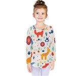 Pet Animal 03 Kids  Long Sleeve T-Shirt