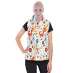 Pet Animal 03 Women s Button Up Vest