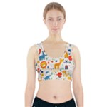 Pet Animal 03 Sports Bra With Pocket