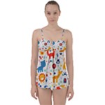 Pet Animal 03 Babydoll Tankini Set