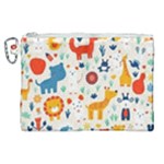 Pet Animal 03 Canvas Cosmetic Bag (XL)