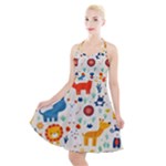 Pet Animal 03 Halter Party Swing Dress 