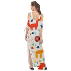 Maxi Chiffon Cover Up Dress 