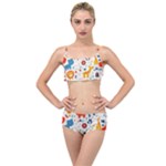 Pet Animal 03 Layered Top Bikini Set