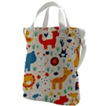 Pet Animal 03 Canvas Messenger Bag