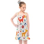 Pet Animal 03 Kids  Overall Dress