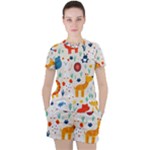 Pet Animal 03 Women s T-Shirt and Shorts Set