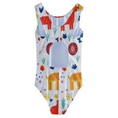 Kids  Cut-Out Back One Piece Swimsuit 