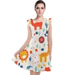 Pet Animal 03 Tie Up Tunic Dress