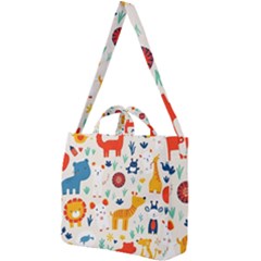 Square Shoulder Tote Bag 