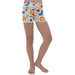 Kids  Lightweight Velour Yoga Shorts 