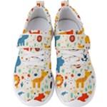 Pet Animal 03 Men s Velcro Strap Shoes