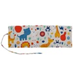 Pet Animal 03 Roll Up Canvas Pencil Holder (M)