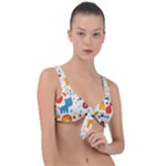 Pet Animal 03 Front Tie Bikini Top