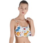 Pet Animal 03 Layered Top Bikini Top 