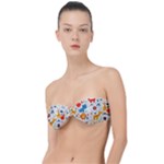 Pet Animal 03 Classic Bandeau Bikini Top 