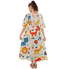 Kimono Sleeve Boho Dress 