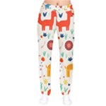 Pet Animal 03 Women Velvet Drawstring Pants