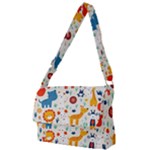 Pet Animal 03 Full Print Messenger Bag (L)