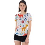 Pet Animal 03 Back Cut Out Sport T-Shirt