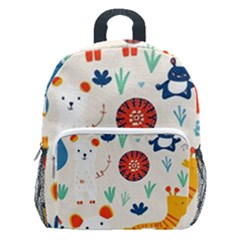 Kids  Age 5-10 Lightweight School Backpack with Side Pockets 