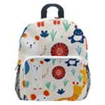 Pet Animal 03 Kids  Age 5-10 Lightweight School Backpack with Side Pockets