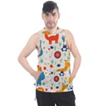 Pet Animal 03 Men s Sleeveless Hoodie