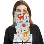 Pet Animal 03 Face Covering Bandana (Triangle)