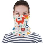 Pet Animal 03 Face Seamless Bandana (Adult)