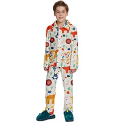 Kids  Long Sleeve Velvet Pajamas Set 