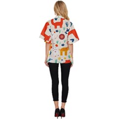 Women s Batwing Button Up Shirt 