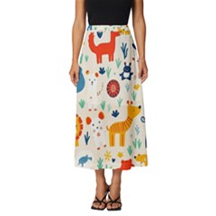 Classic Midi Chiffon Skirt 