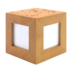 Wood Photo Frame Cube 