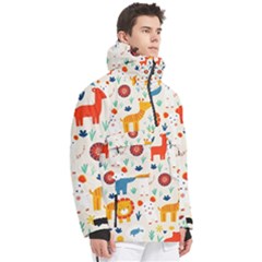 Men s Pullover Zip Ski and Snowboard Waterproof Breathable Jacket 