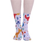 Pet Animal 03 Smooth Crew Length Tube Socks