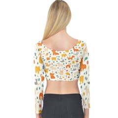 Long Sleeve Crop Top 