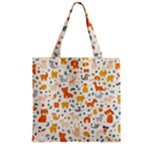 Pet Animal 04 Zipper Grocery Tote Bag