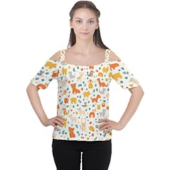 Cutout Shoulder T-Shirt 