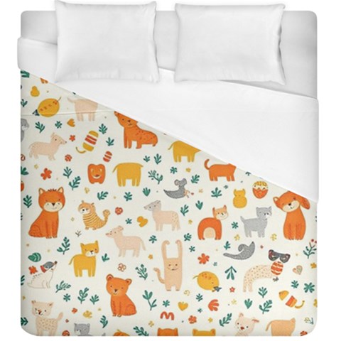 Pet Animal 04 Duvet Cover (King Size) from ArtsNow.com