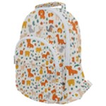 Pet Animal 04 Rounded Multi Pocket Backpack