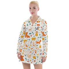 Women s Long Sleeve Casual Dress 