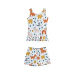 Pet Animal 04 Kids  Boyleg Swimsuit