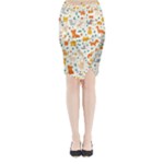 Pet Animal 04 Midi Wrap Pencil Skirt