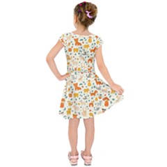 Kids  Short Sleeve Dress 