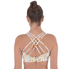 Cross String Back Sports Bra 