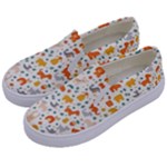 Pet Animal 04 Kids  Canvas Slip Ons