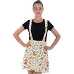 Pet Animal 04 Velvet Suspender Skater Skirt