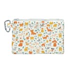 Pet Animal 04 Canvas Cosmetic Bag (Medium)