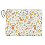 Pet Animal 04 Canvas Cosmetic Bag (XL)